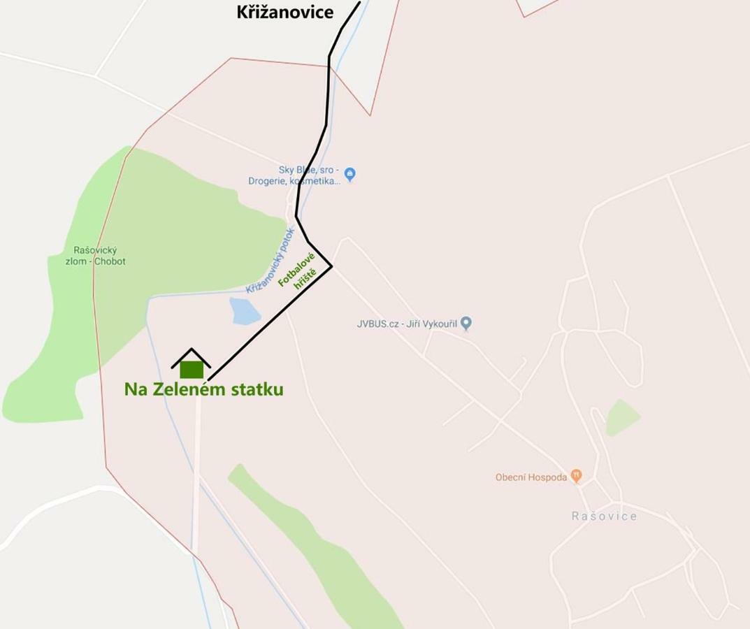 Отель Na Zelenem Statku Rasovice  Экстерьер фото